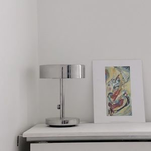 Ikea STOCKHOLM 2017 Table lamp with LED bulb chrome plated  003.455.92